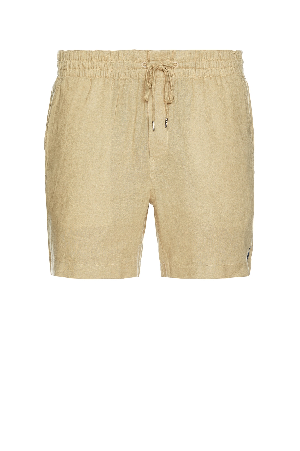 Image 1 of Polo Ralph Lauren Linen Pull On Prepster Short in Coastal Beige
