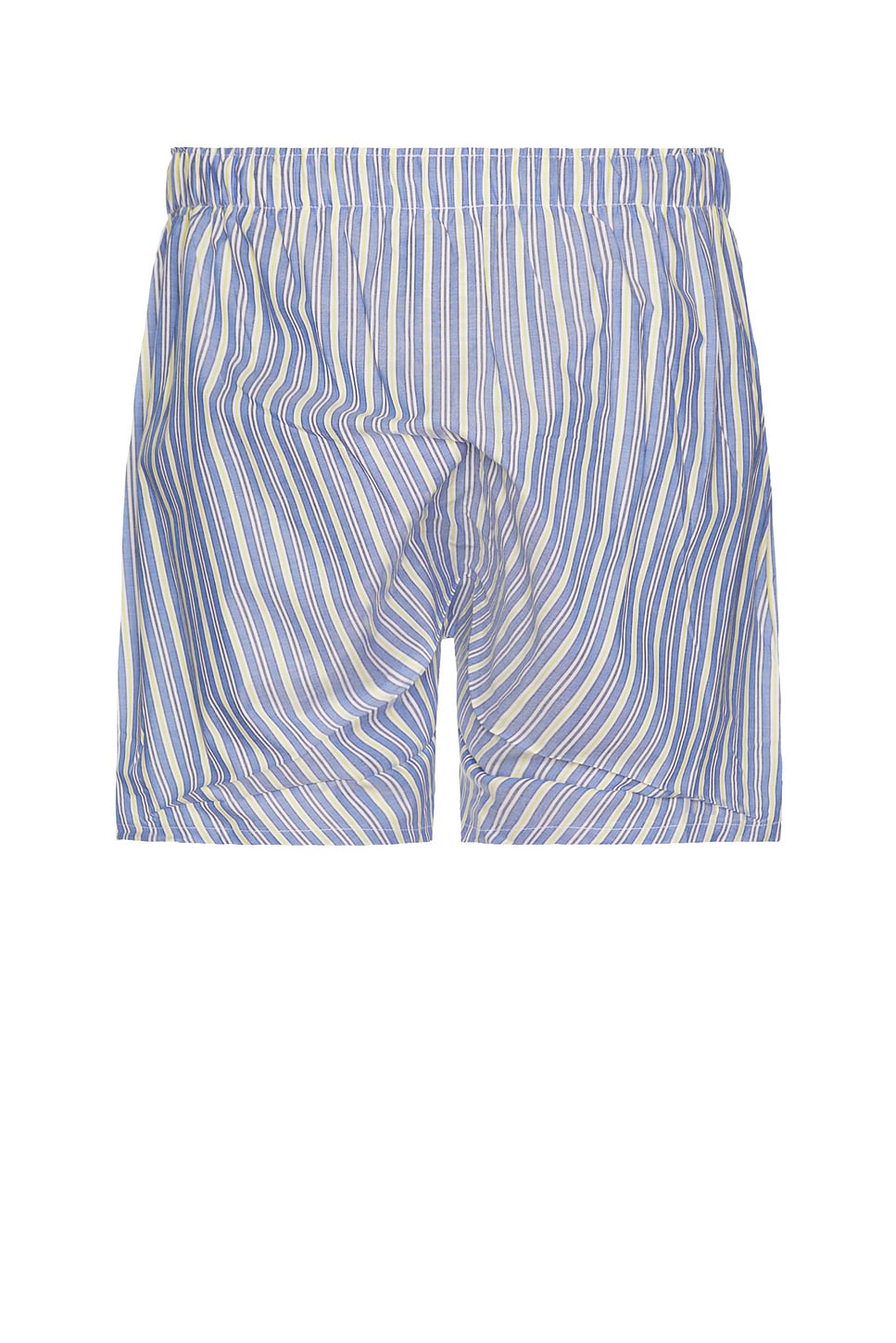 Image 1 of Polo Ralph Lauren Classic Fit Cotton Boxer 3 Pack in Rimini Stripe, Muller Plaid, & Cruise Navy