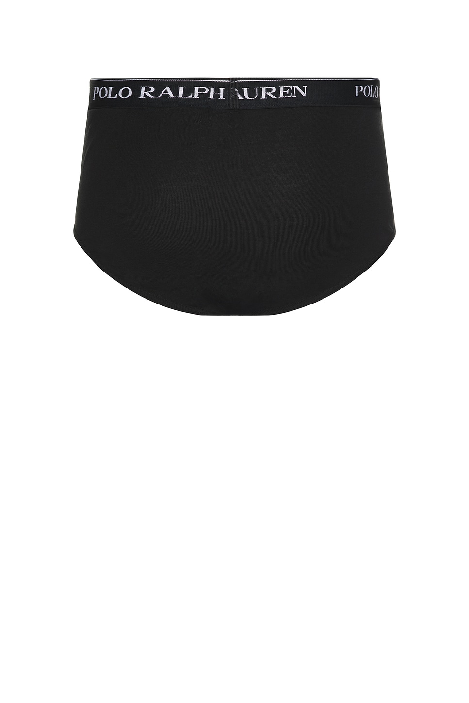 Image 1 of Polo Ralph Lauren Mid Rise Brief 4 Pack in Polo Black