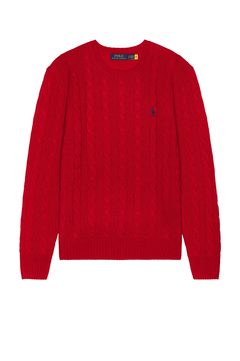 Long Sleeve Pullover in Red