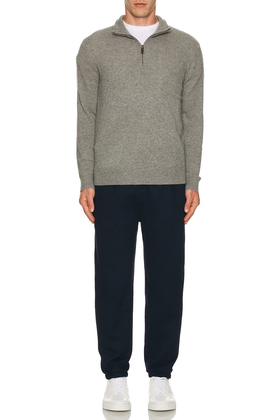 Image 1 of Polo Ralph Lauren Long Sleeve Pullover in Fawn Grey Heather