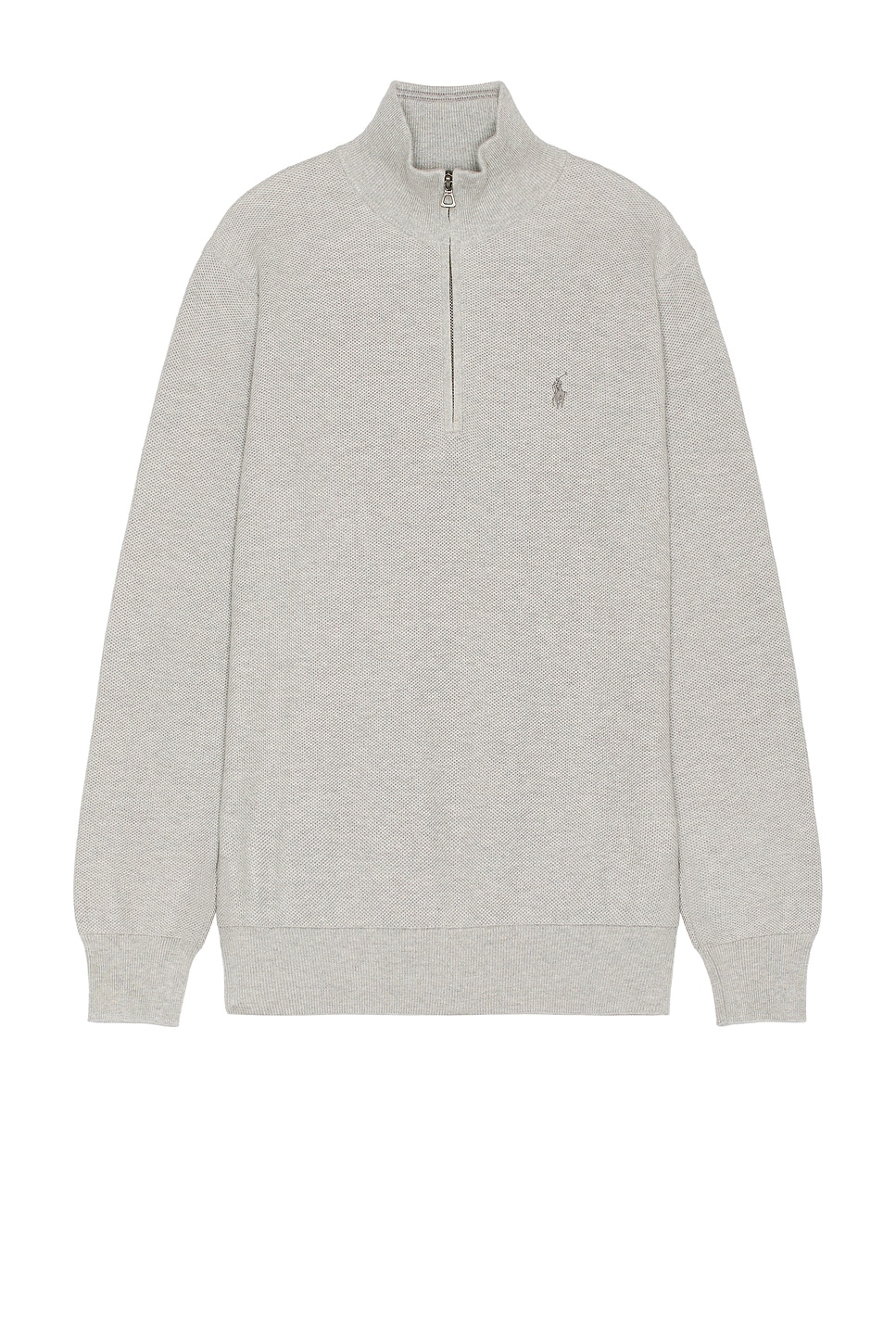 Long Sleeve Pullover in Light Grey