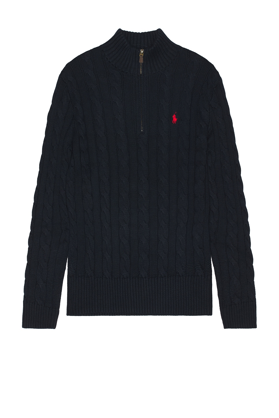 Long Sleeve Pullover in Navy