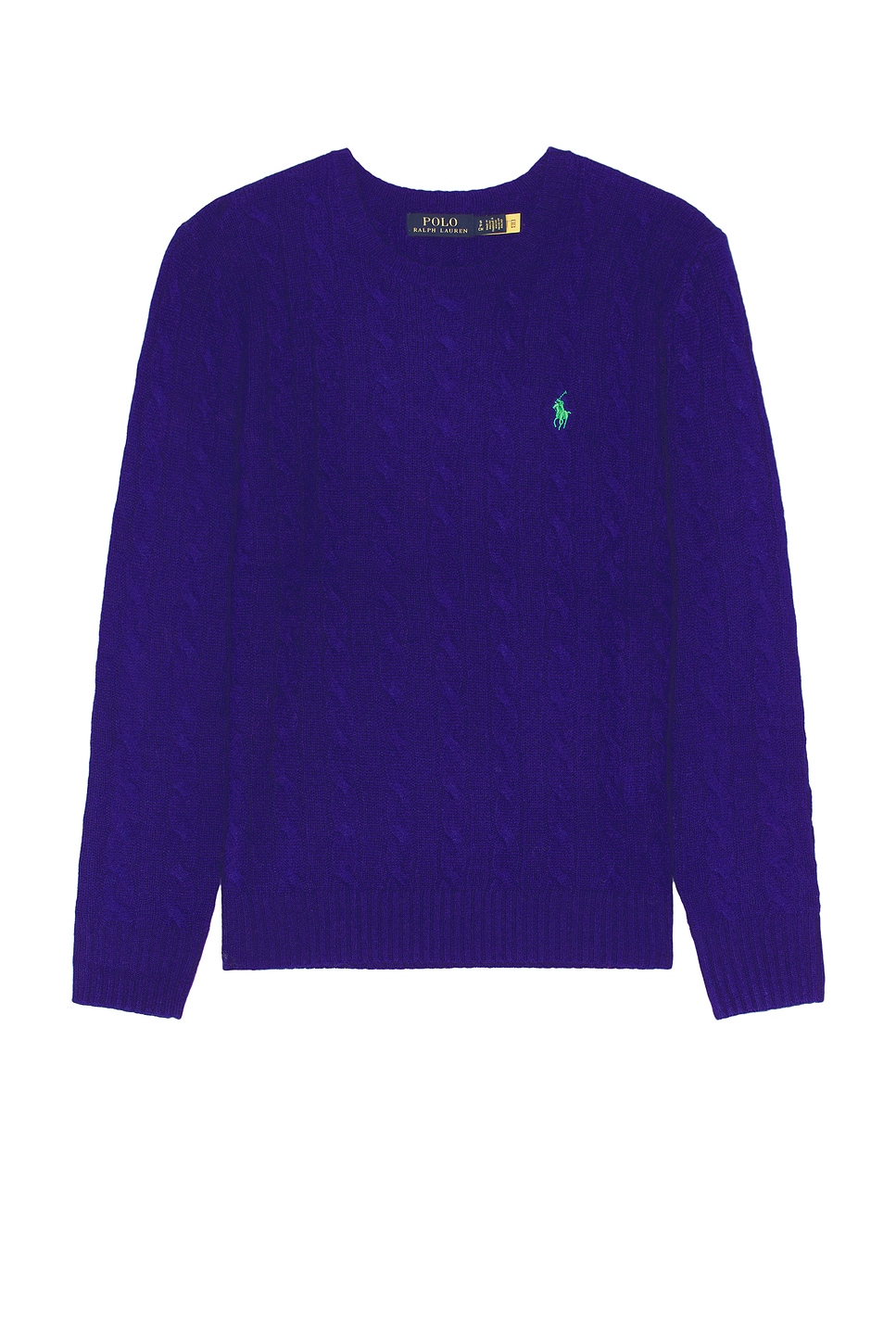 Image 1 of Polo Ralph Lauren Long Sleeve Pullover in Active Blue