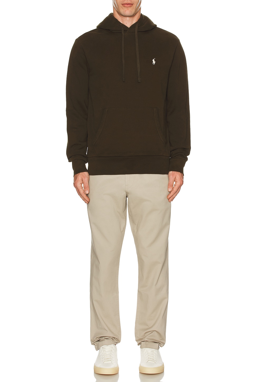 Image 1 of Polo Ralph Lauren Loopback Terry Hoodie in Dark Loden