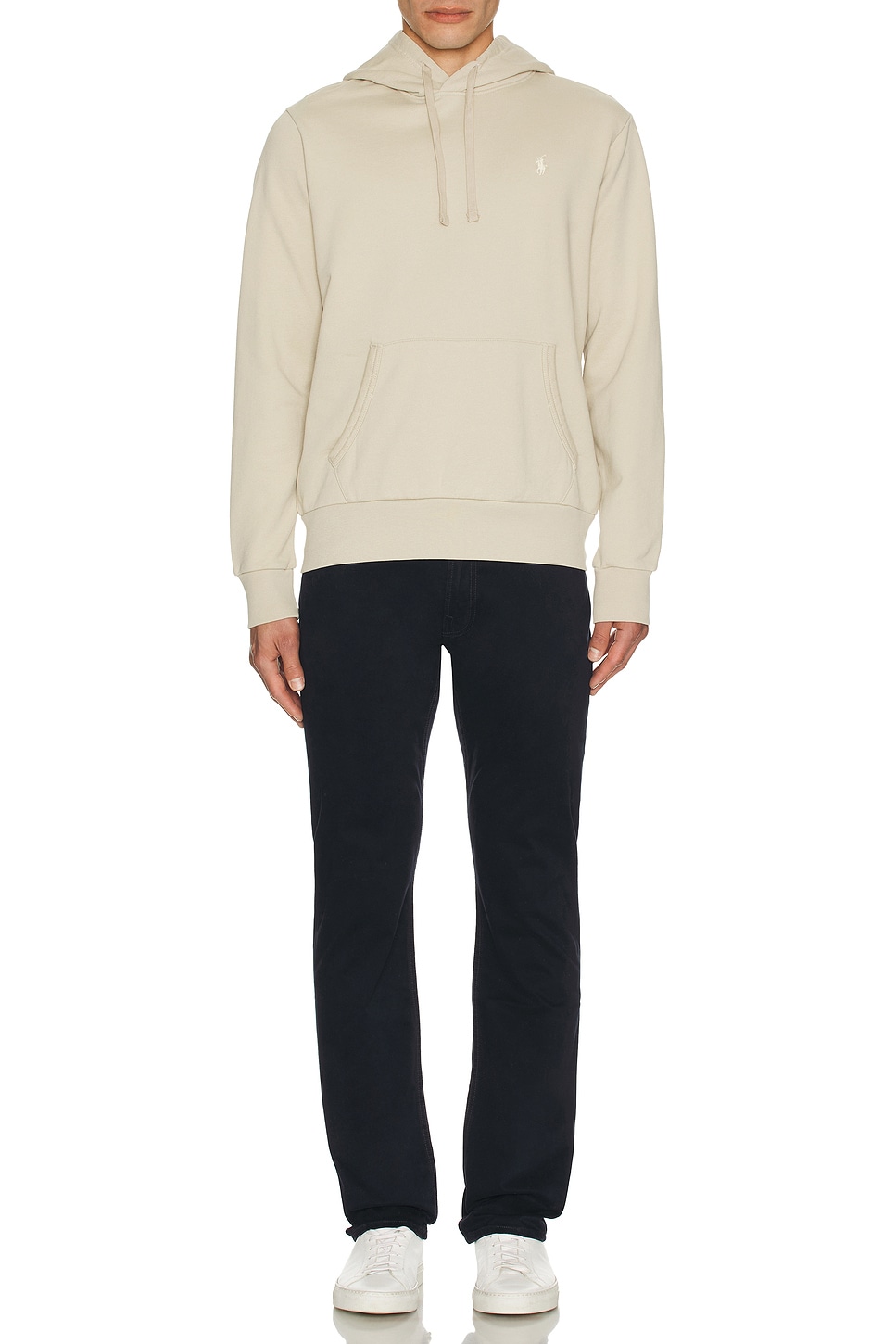 Image 1 of Polo Ralph Lauren Loopback Terry Hoodie in Stonewear Grey