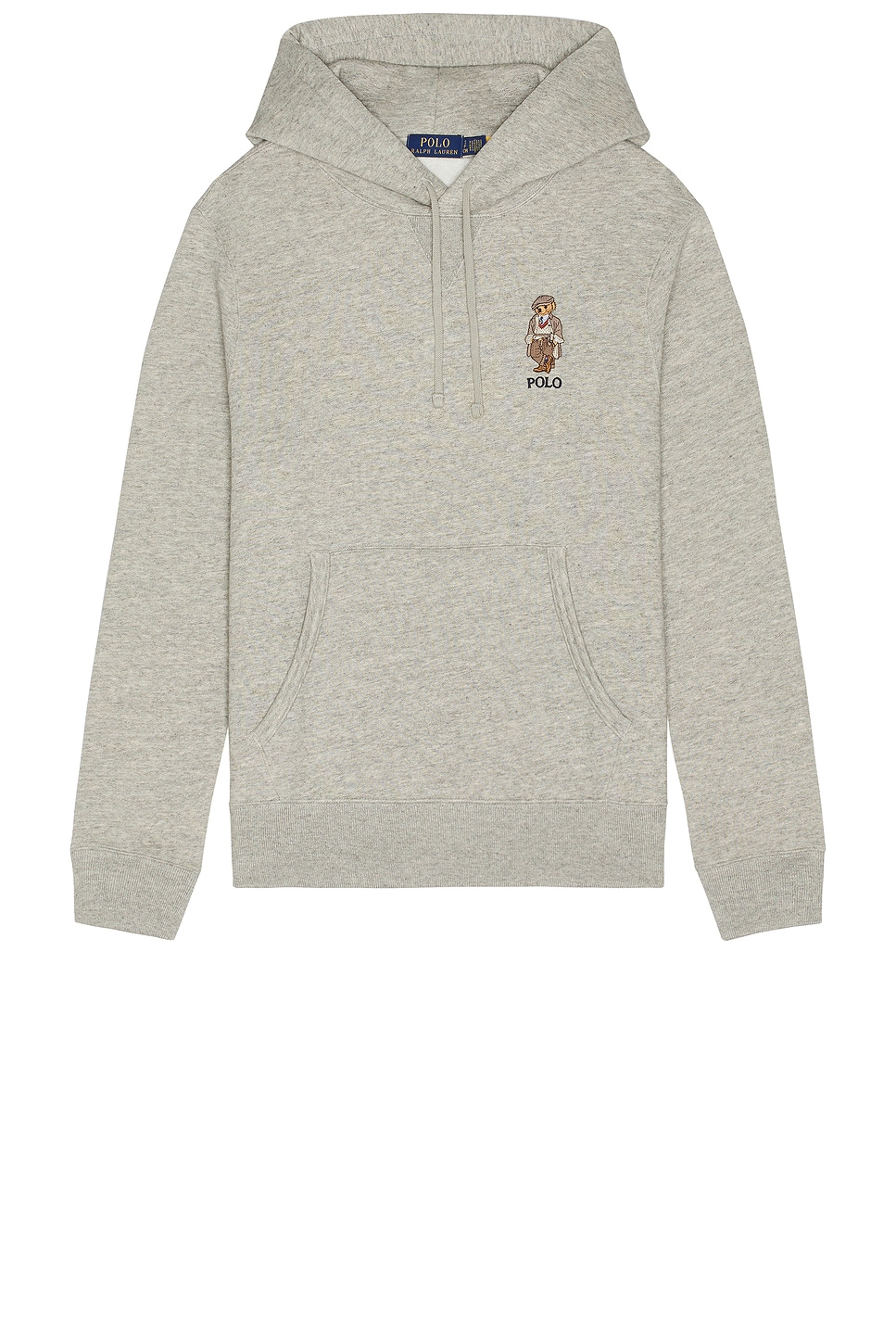 Image 1 of Polo Ralph Lauren Novelty Heritage Bear Hoodie in Loft Heather