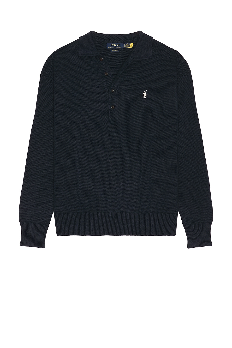Polo Ralph Lauren Cotton Blend Novelty Flag 4-Button Placket Pullover Sweater | Thumbnail 4 Polo Ralph Lauren Cotton Blend Novelty Flag 4-Button Placket Pullover Sweater | Thumbnail 4