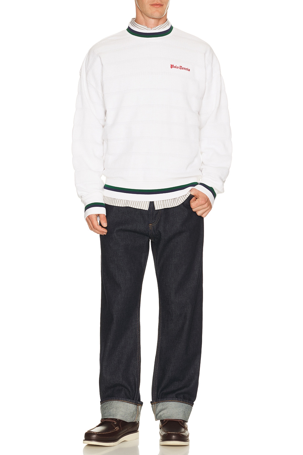 Polo Ralph Lauren Bar Stripe Polo Tennis Pullover | Thumbnail 5