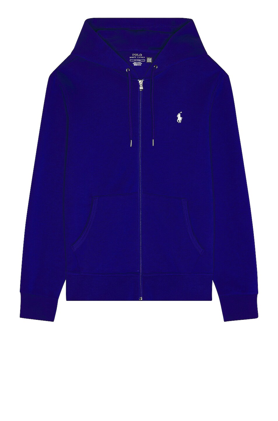 Image 1 of Polo Ralph Lauren Double Knit Hoodie in Heritage Royal