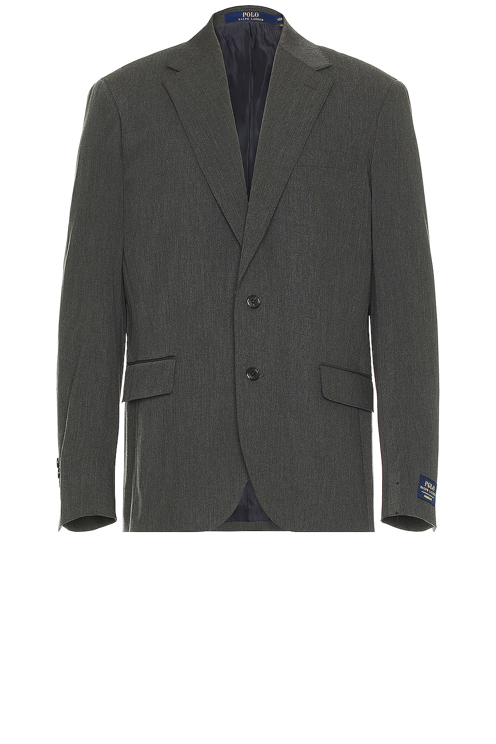 Image 1 of Polo Ralph Lauren Tailored Twill Sport Coat Blazer in Charcoal