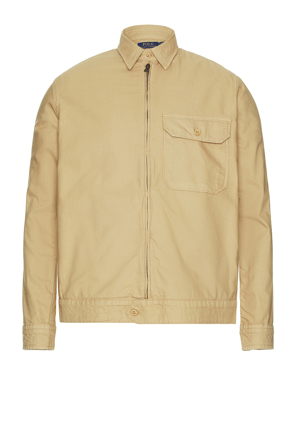 Image 1 of Polo Ralph Lauren Shirt Jacket in Surrey Tan