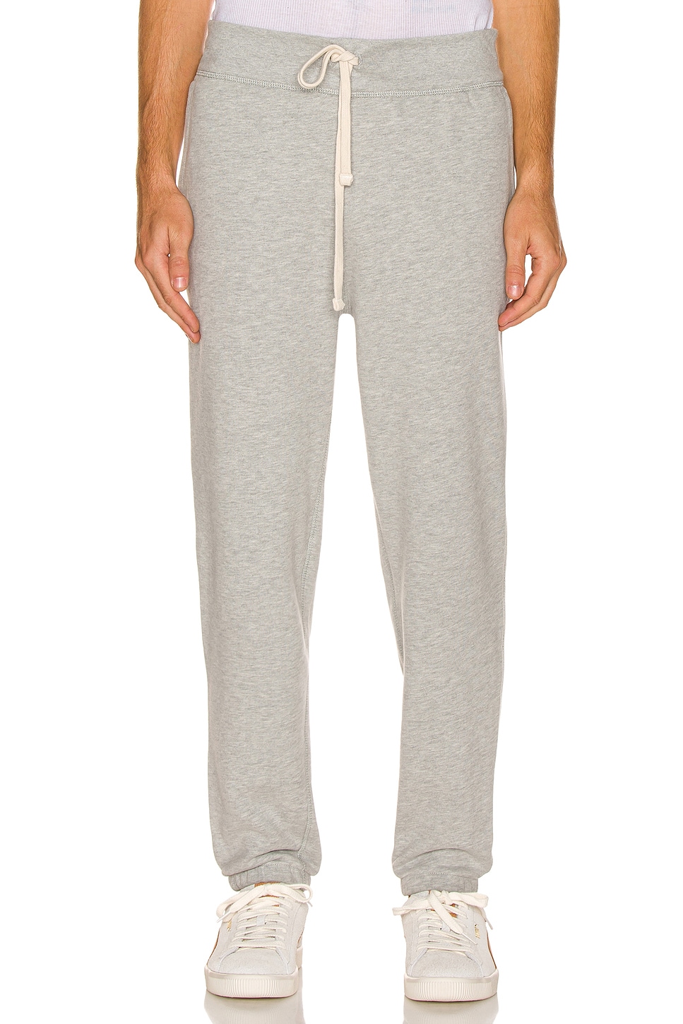 Image 1 of Polo Ralph Lauren Fleece Pant Relaxed in Andover Heather