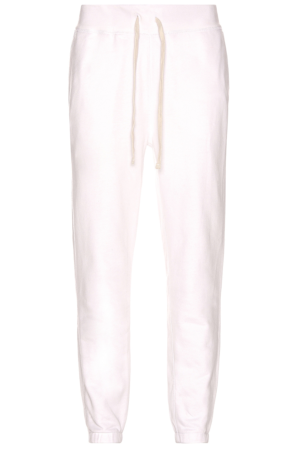 Image 1 of Polo Ralph Lauren Fleece Pant Relaxed in White