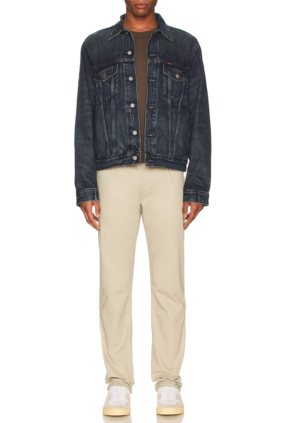 Image 1 of Polo Ralph Lauren 5 Pocket Sateen Chino Pant in Surplus Khaki