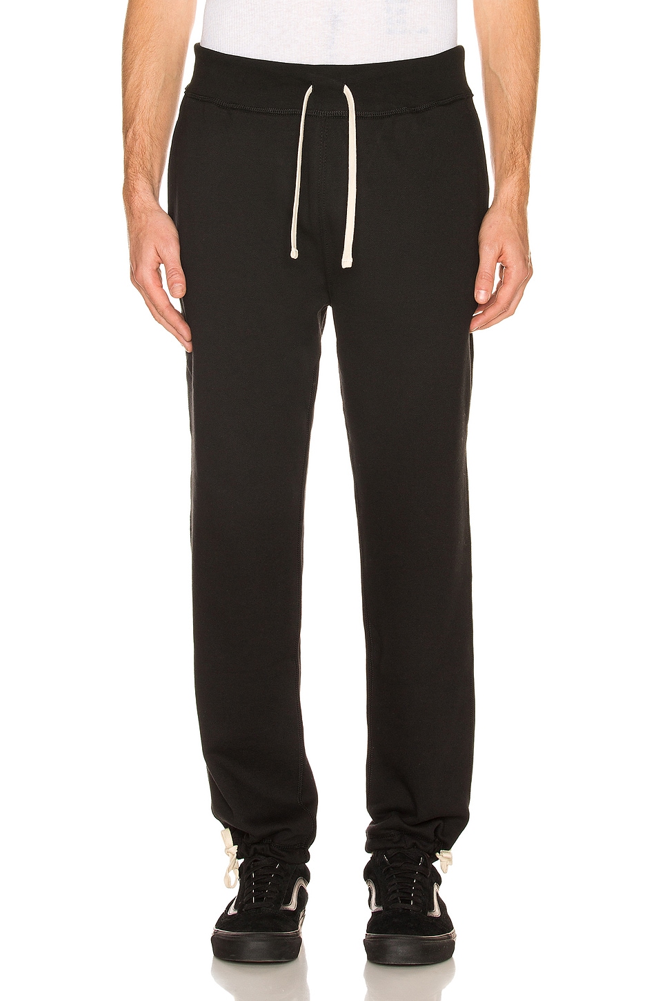 Image 1 of Polo Ralph Lauren Fleece Pant Relaxed in Black