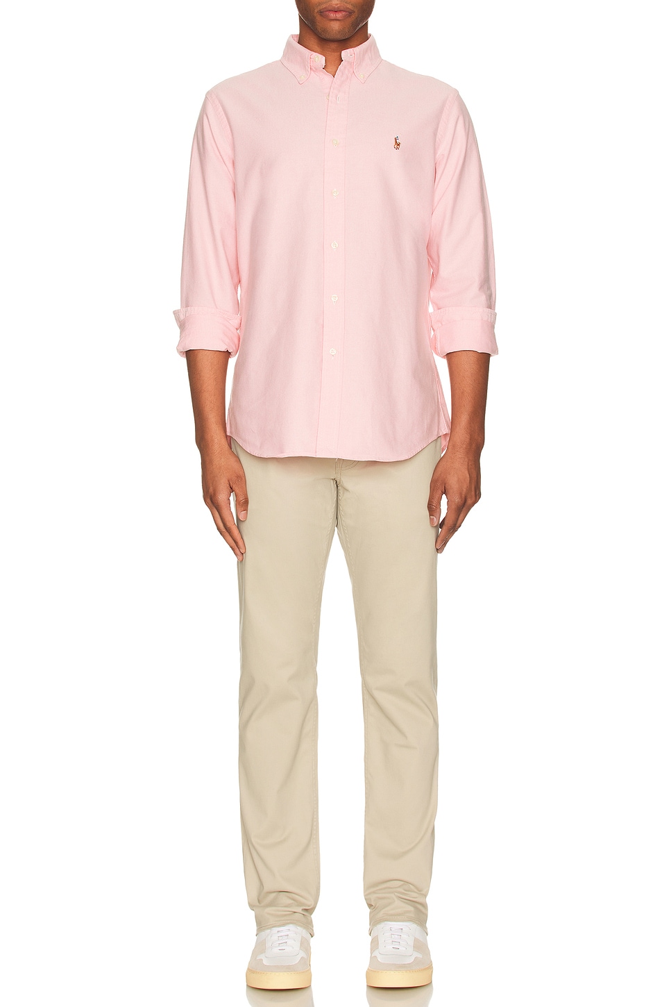 Image 1 of Polo Ralph Lauren Oxford Sport Shirt in Pink
