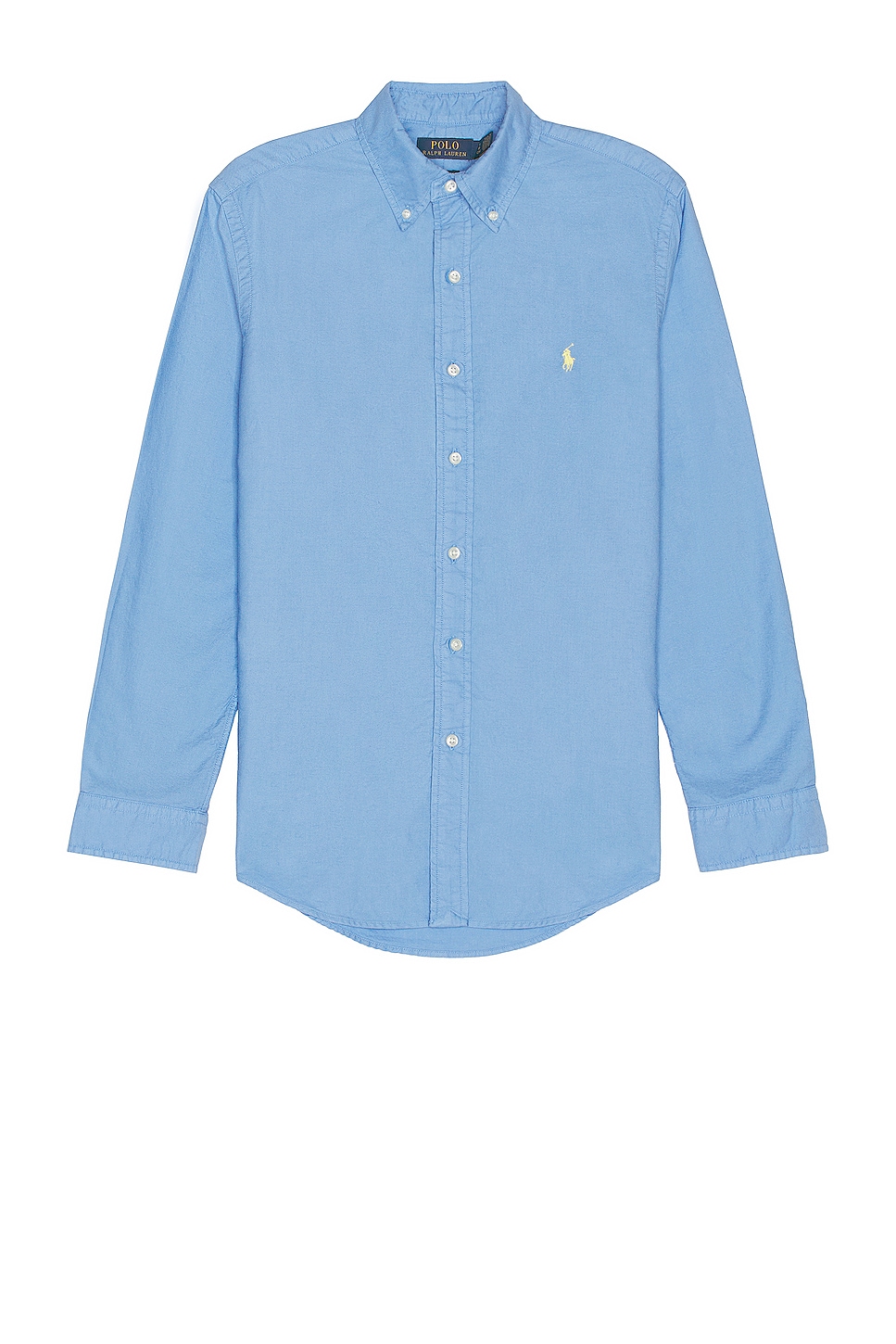 Image 1 of Polo Ralph Lauren Oxford Long Sleeve Shirt in Harbor Island Blue