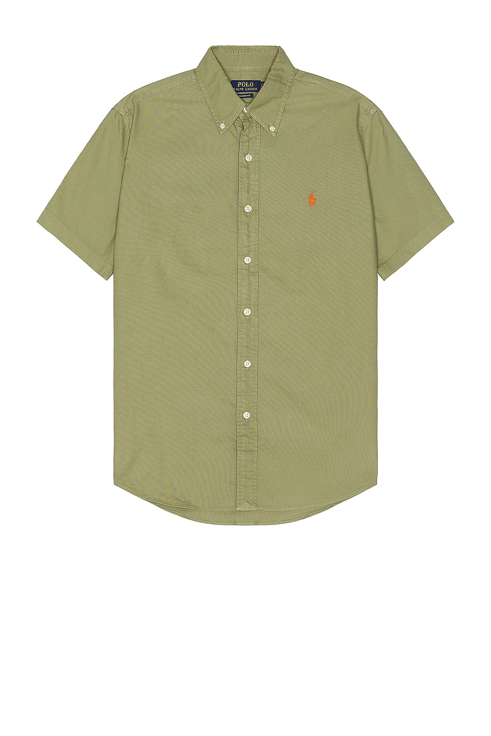 Image 1 of Polo Ralph Lauren Oxford Sport Shirt in Sage Green