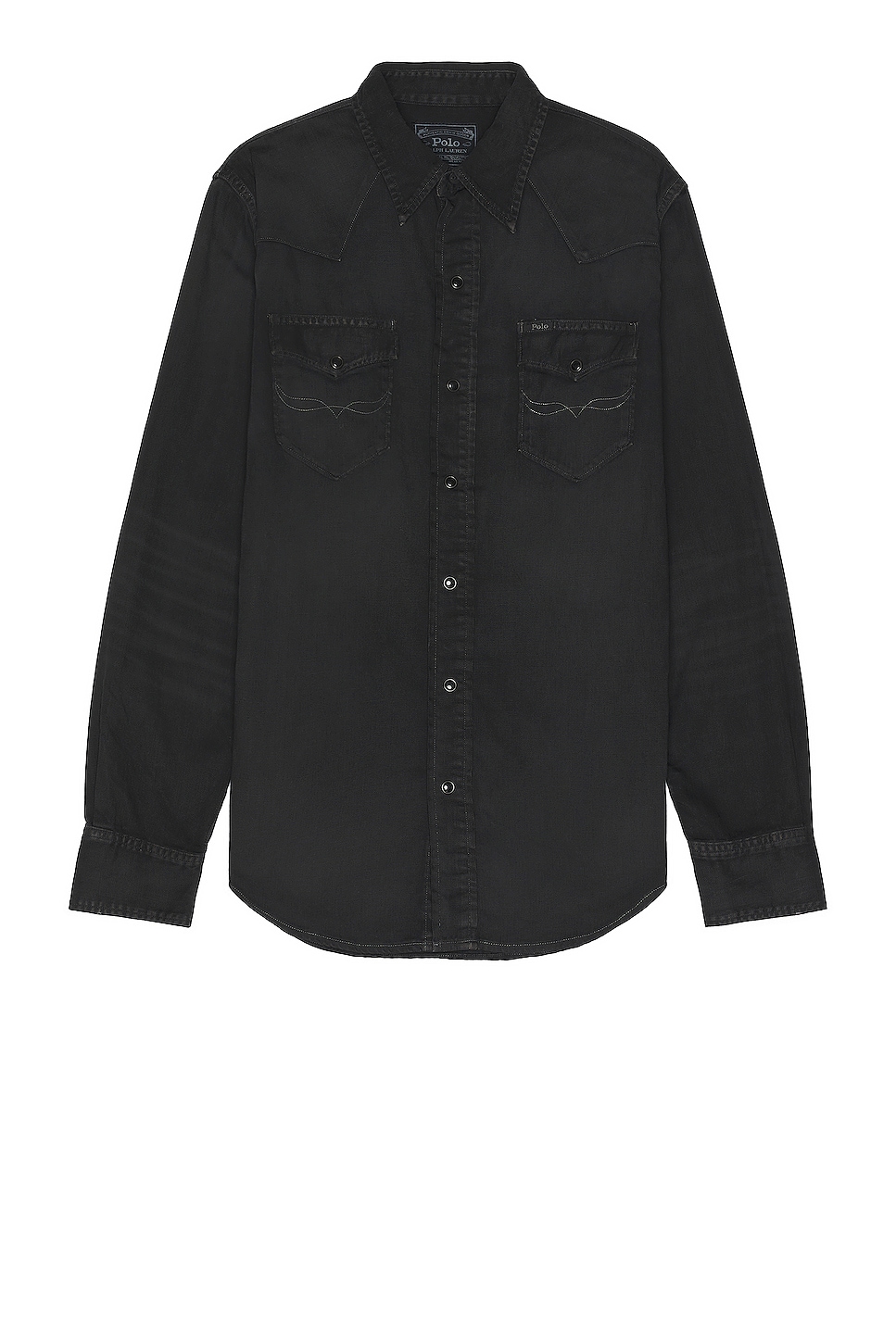 Image 1 of Polo Ralph Lauren Western Denim Shirt in Polo Black