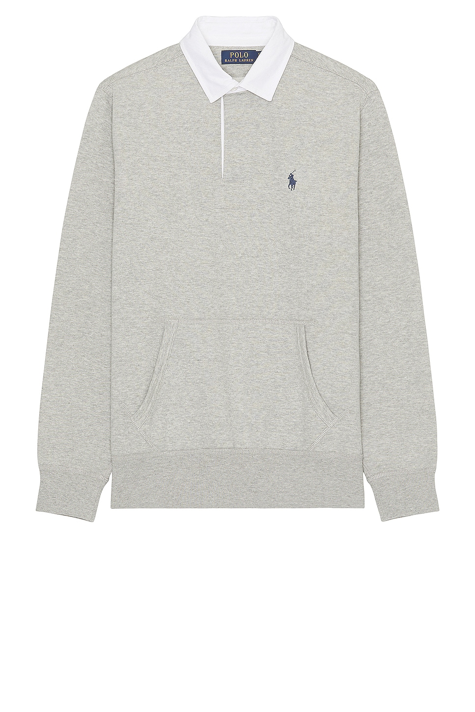 Image 1 of Polo Ralph Lauren Long Sleeve Polo in Andover Heather