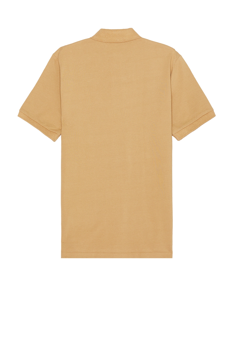 Shop Polo Ralph Lauren Solid Mesh Polo In Cafe Tan