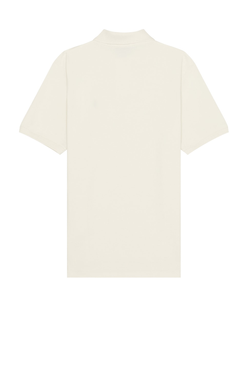 Shop Polo Ralph Lauren Solid Mesh Polo In Herbal Milk