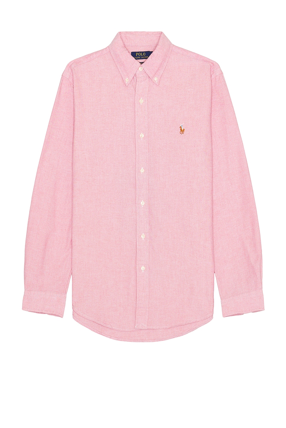 Image 1 of Polo Ralph Lauren Oxford Shirt in Sunrise Red