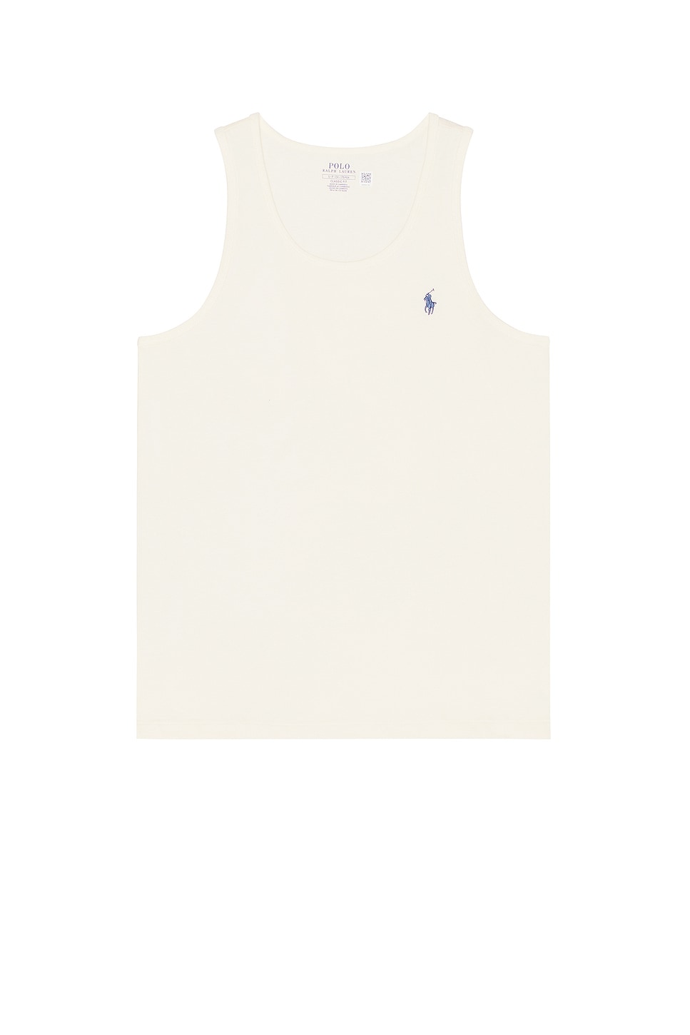 Image 1 of Polo Ralph Lauren Solid Tank in Herbal Milk