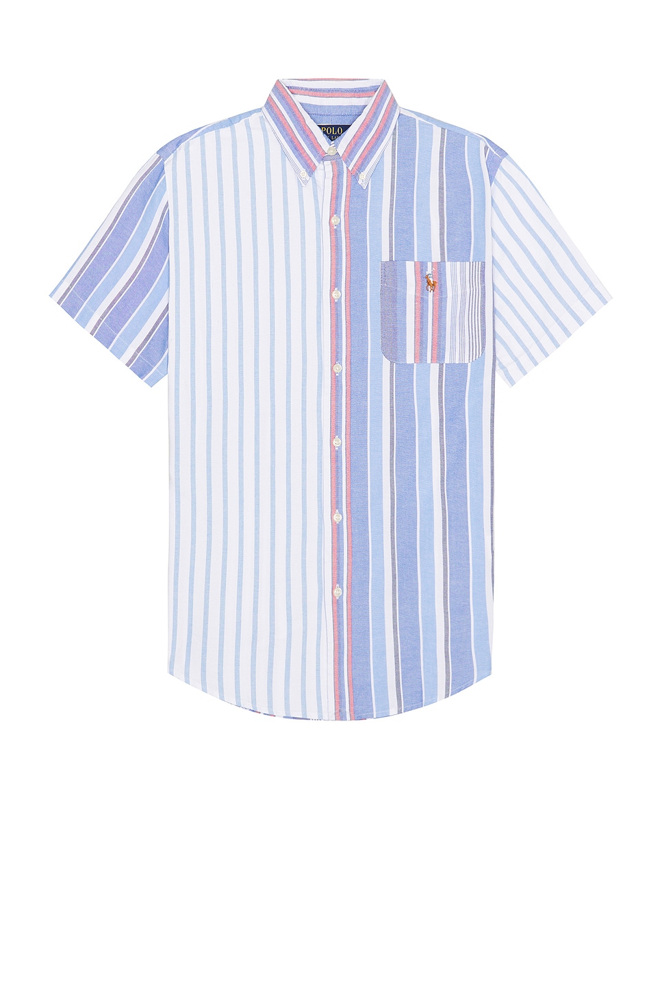 Image 1 of Polo Ralph Lauren Oxford Shirt in Stripe Funshirt