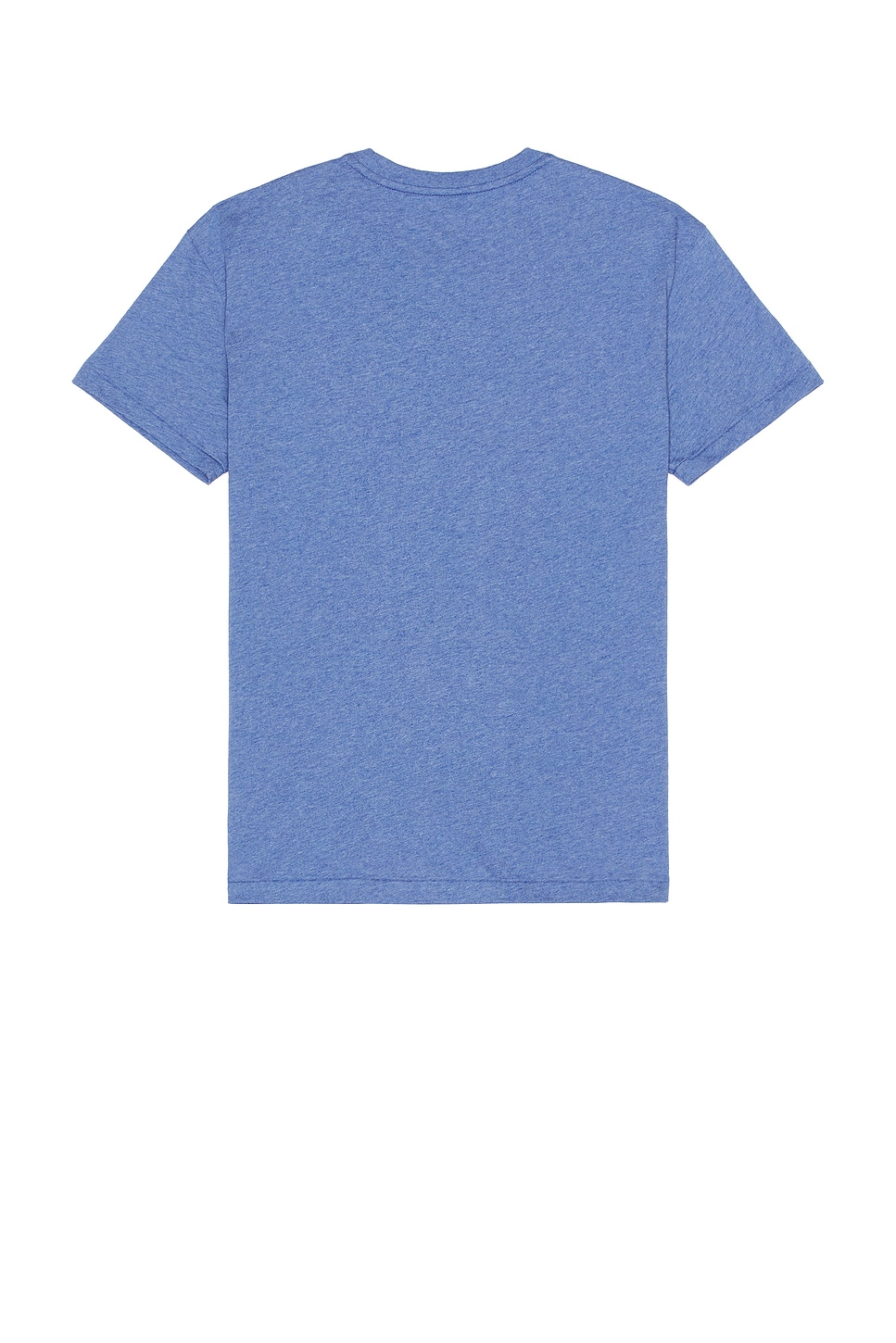 Shop Polo Ralph Lauren Short Sleeve Solid Tee In Faded Royal Heather