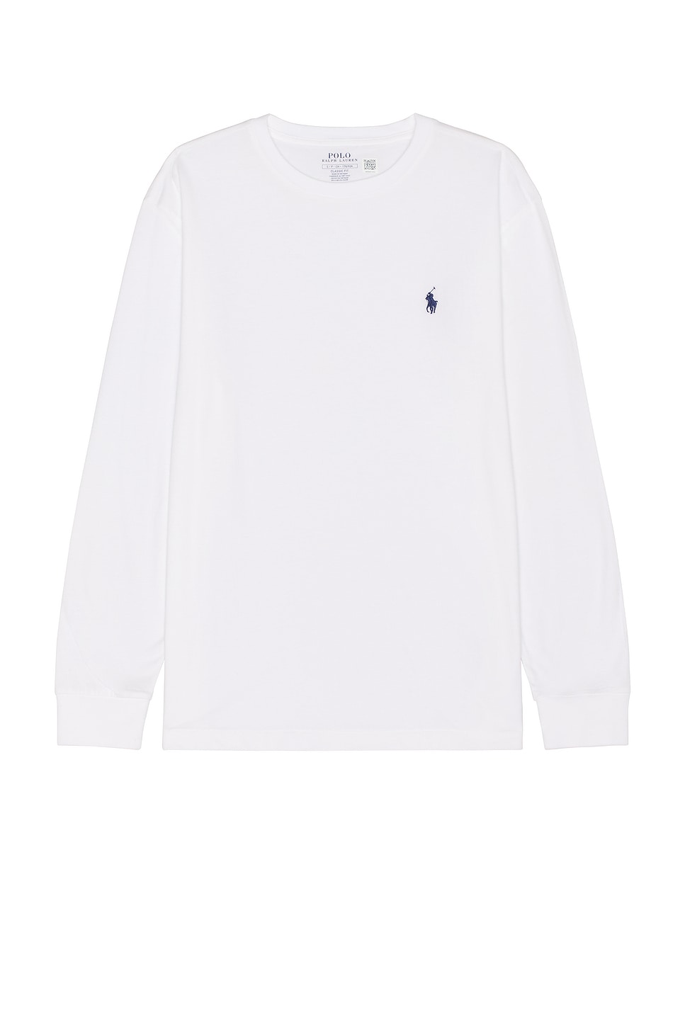 Classic Long Sleeve Tee in White