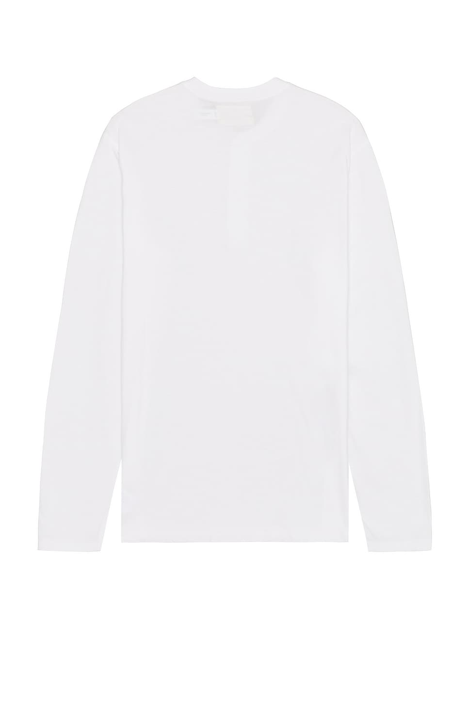 Shop Polo Ralph Lauren Long Sleeve Henley In White