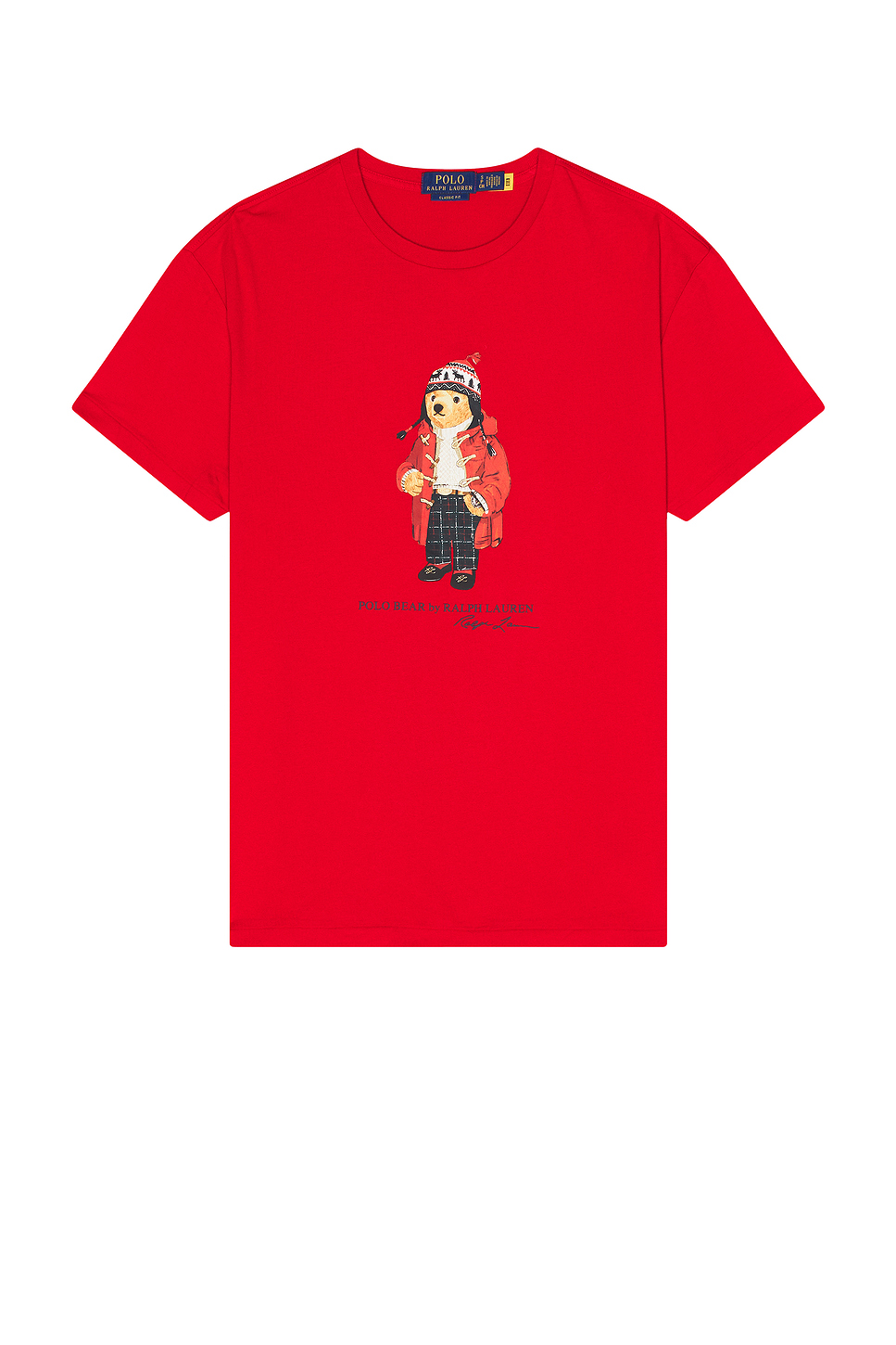 Bear Tee in Red