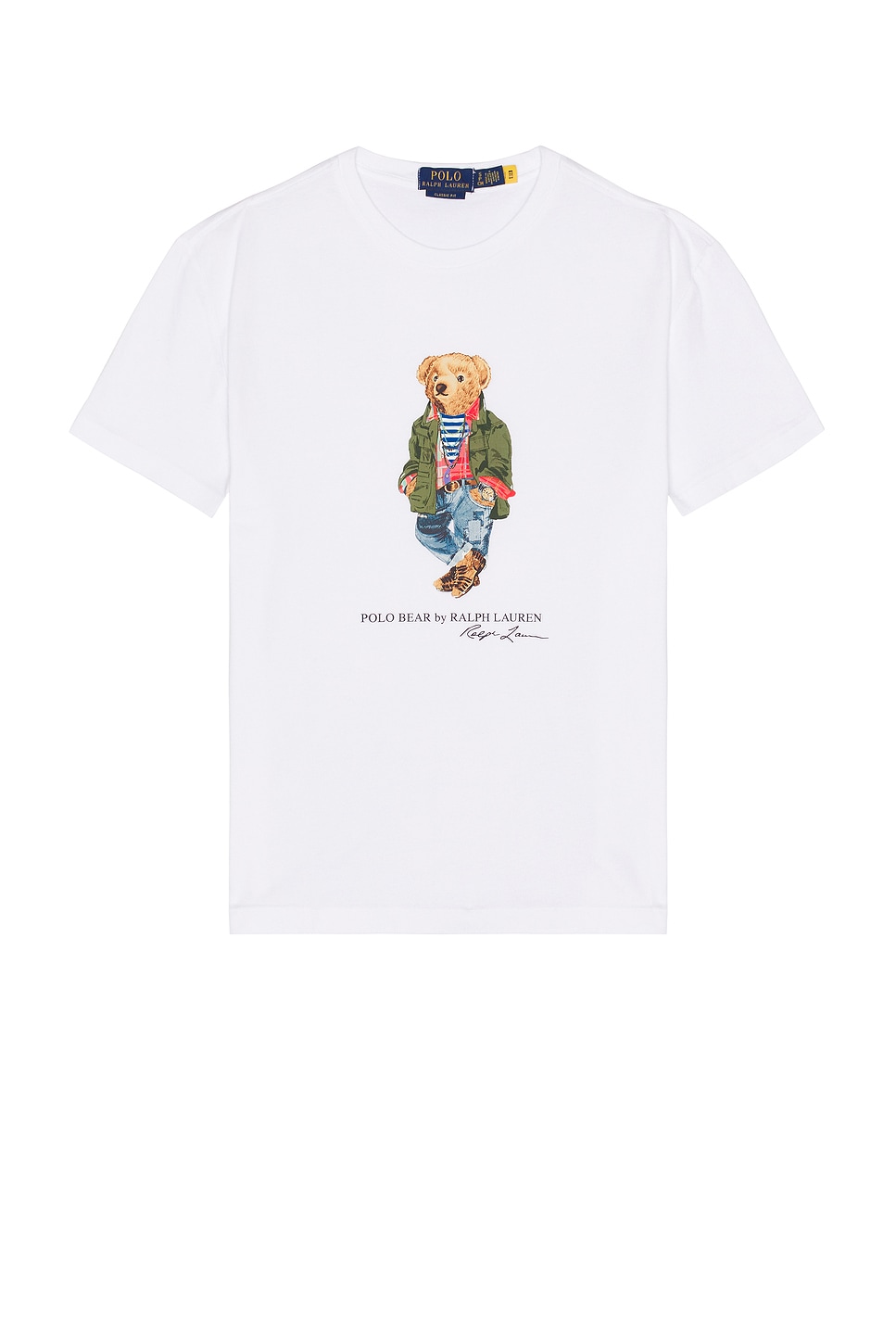 Polo Bear Tee in White