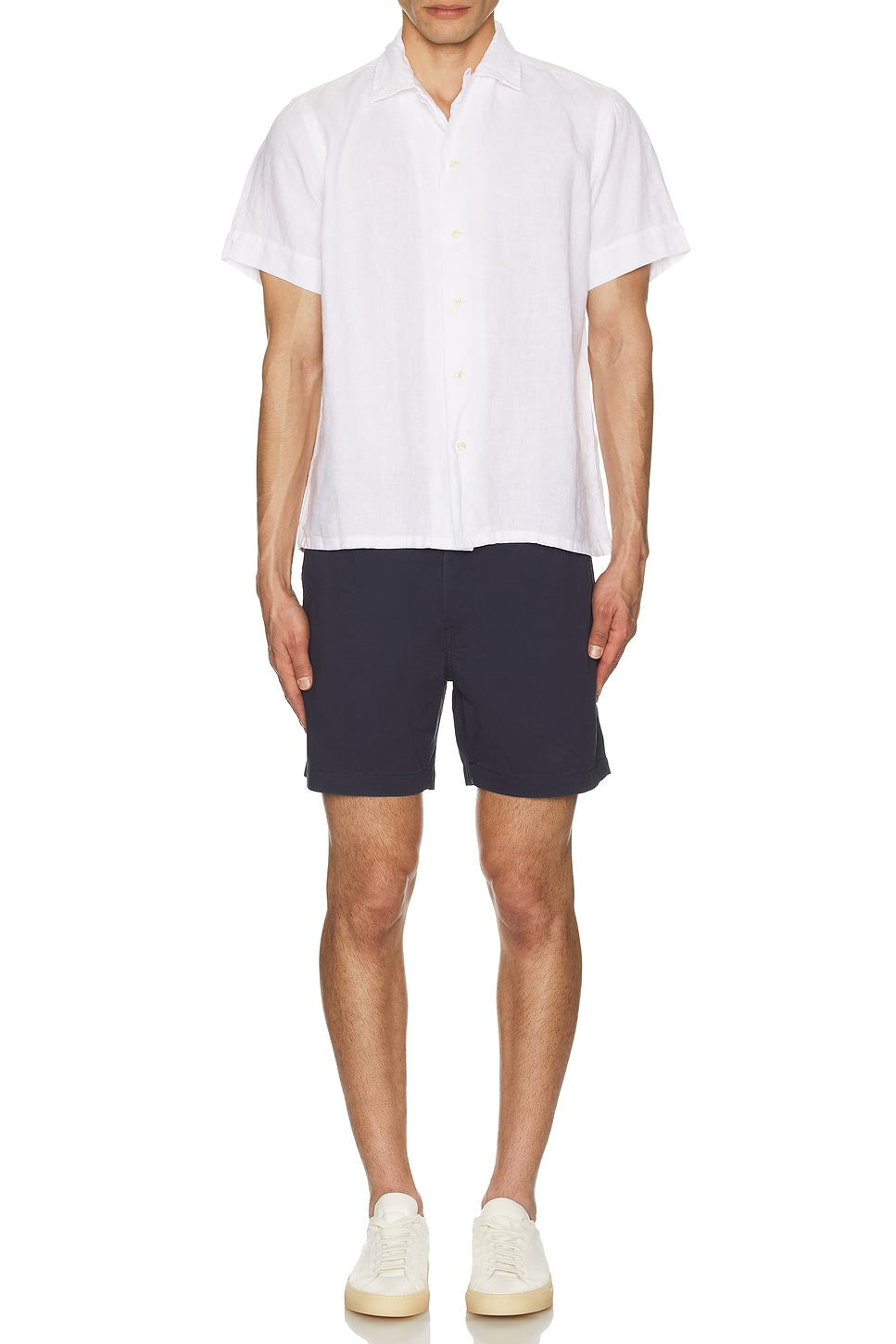 Image 1 of Polo Ralph Lauren Andy Camp Shirt in Ceramic White