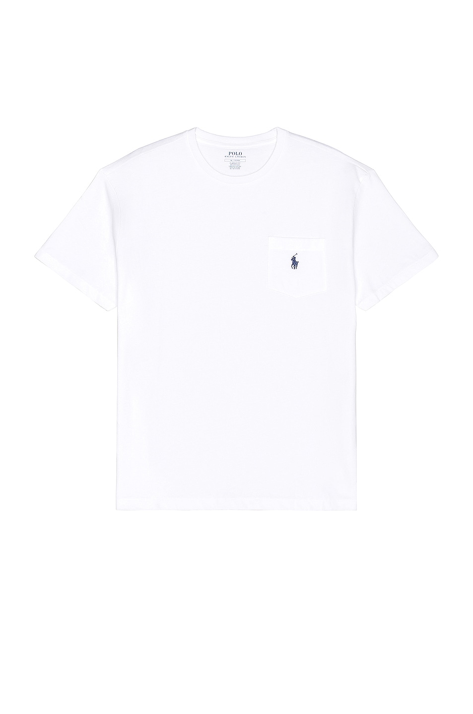 Image 1 of Polo Ralph Lauren Pocket Tee in White