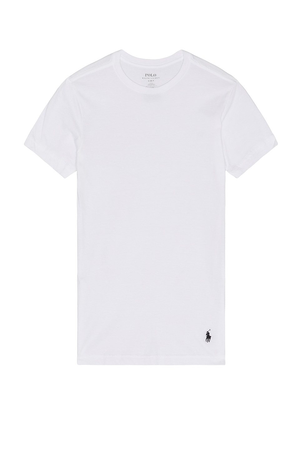 Polo Ralph Lauren Slim Fit Cotton 3 Pack T-shirt In White