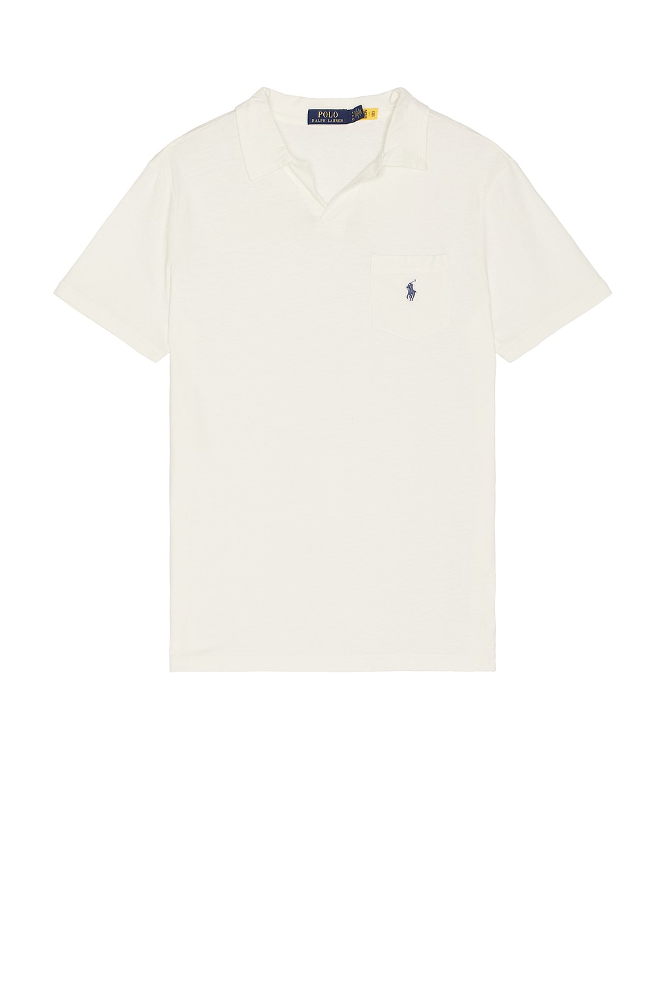 Image 1 of Polo Ralph Lauren Short Sleeve Johnny Collar Polo in Nevis