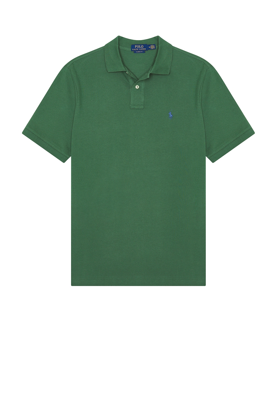 Image 1 of Polo Ralph Lauren Short Sleeve Mesh Polo in Washed Forest