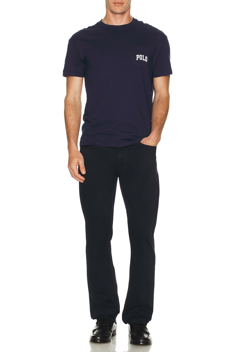 Image 1 of Polo Ralph Lauren Novelty Bear T-Shirt in Newport Navy