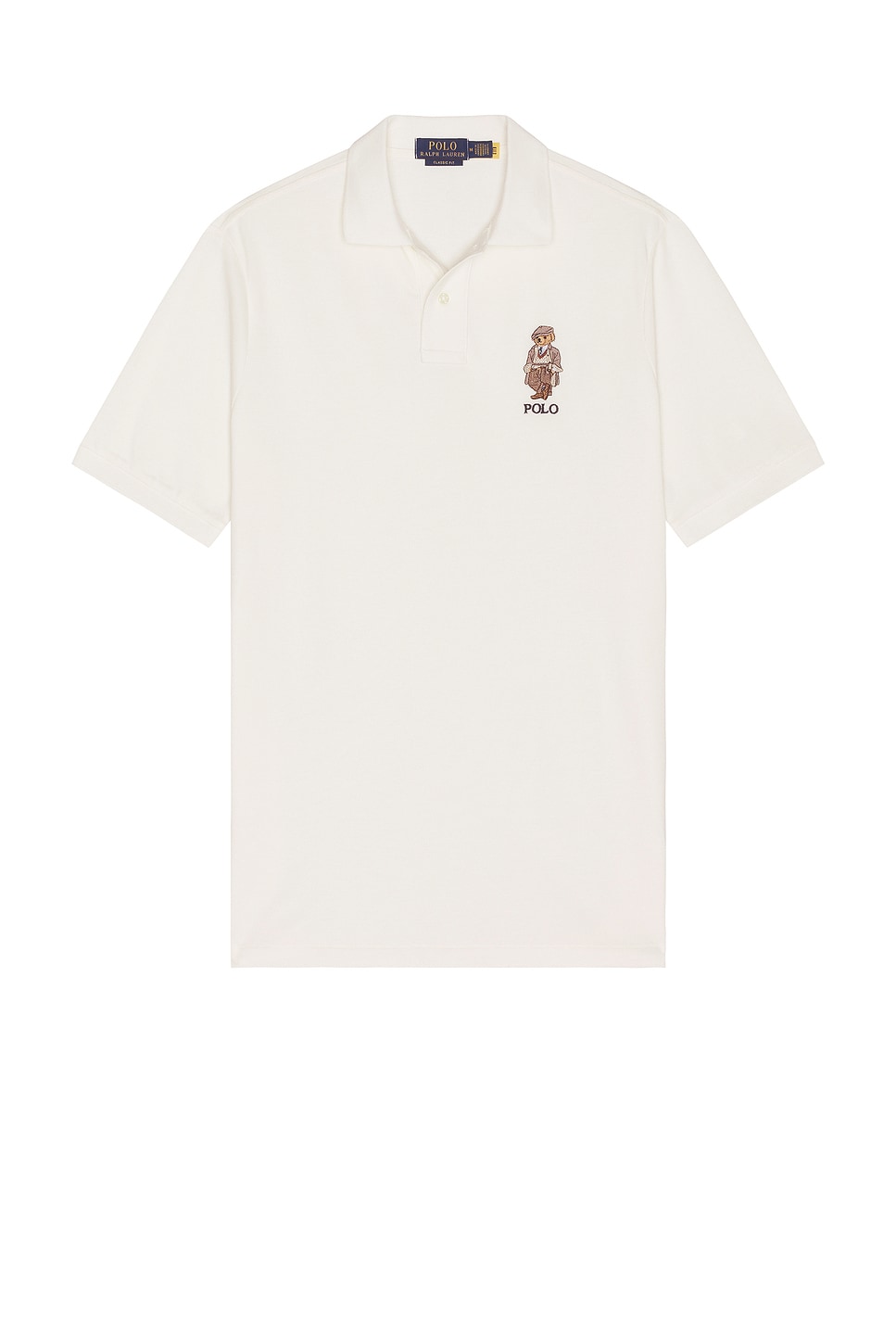 Polo Ralph Lauren Short Sleeve Heritage Bear Polo In White
