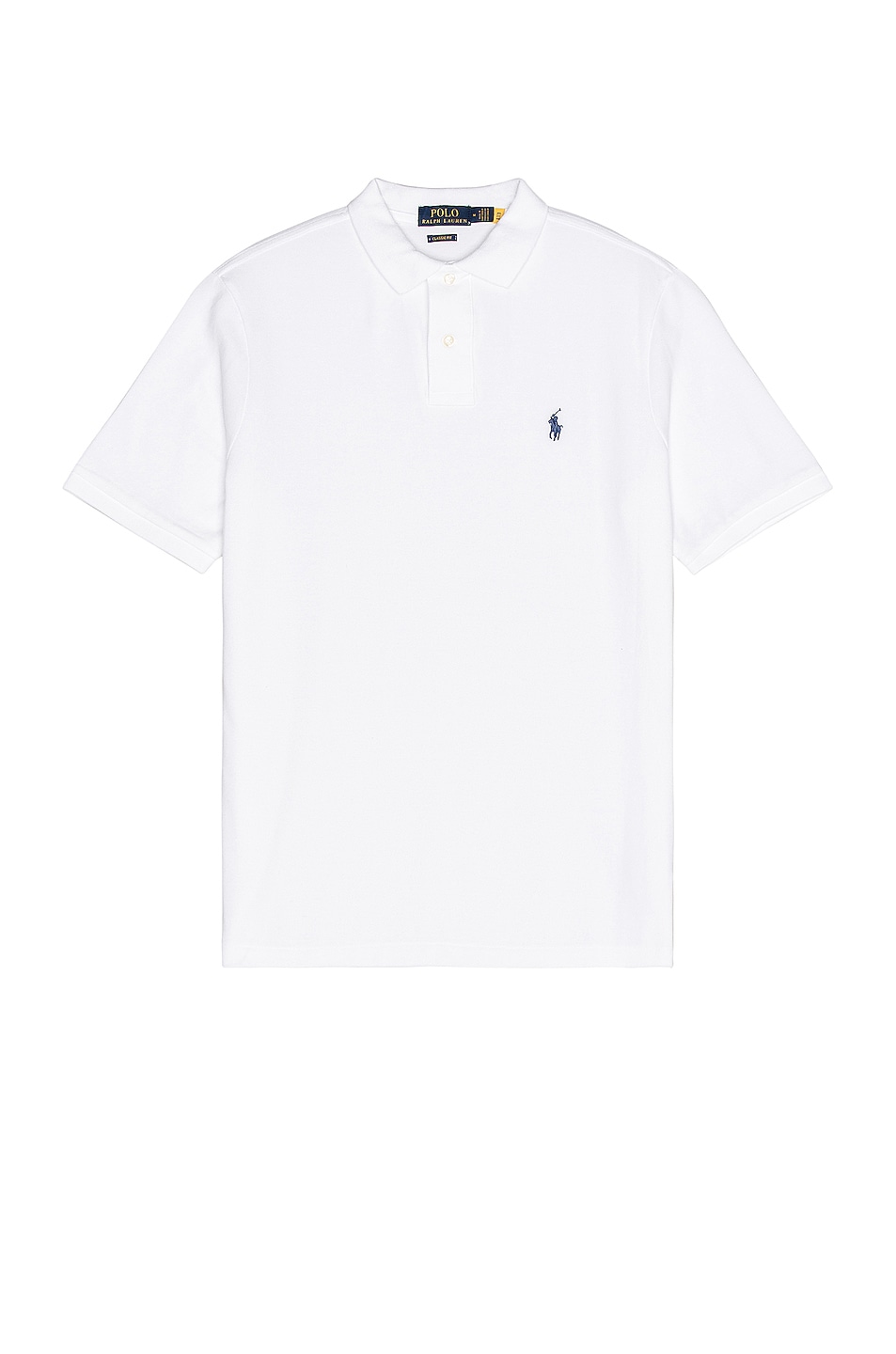 Image 1 of Polo Ralph Lauren Classic Fit Mesh Polo in White
