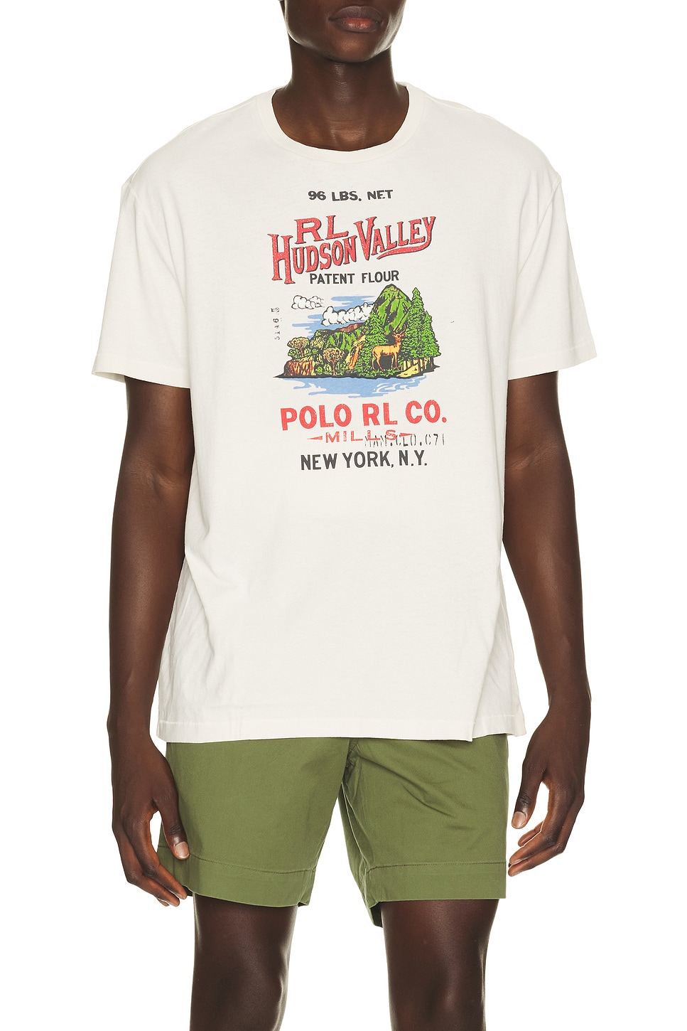 Polo Ralph Lauren Jersey Knit Print Hudson Valley T-shirt