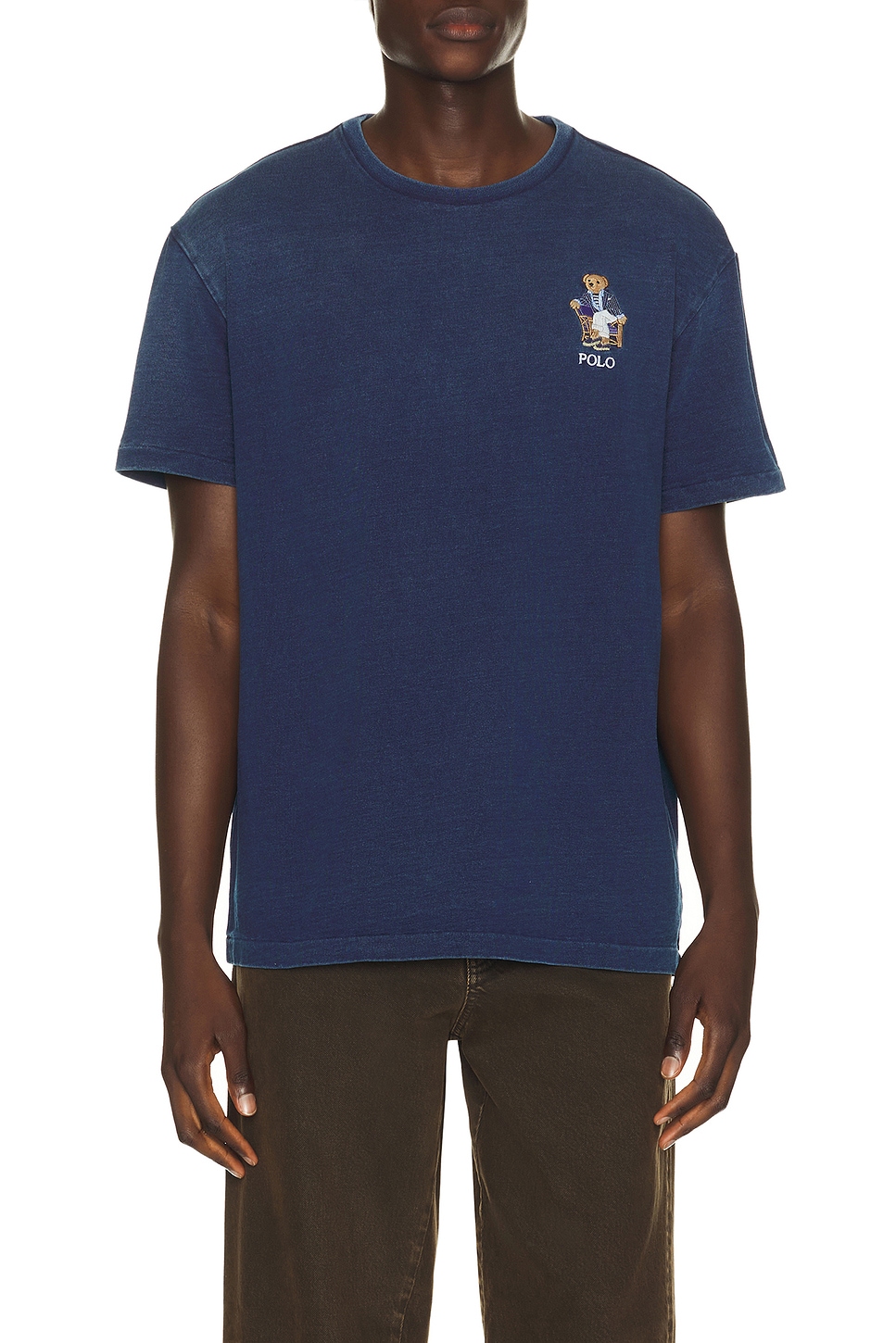 Polo Ralph Lauren Short Sleeve Jersey Knit Novelty Newport Bear T-Shirt