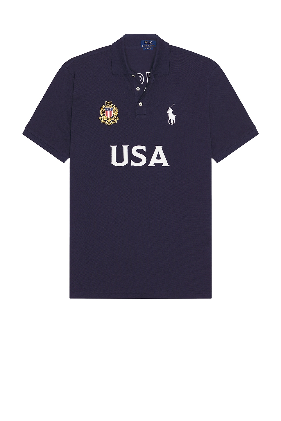 Polo Ralph Lauren Short Sleeve USA Mesh Polo | Thumbnail 4 Polo Ralph Lauren Short Sleeve USA Mesh Polo | Thumbnail 4