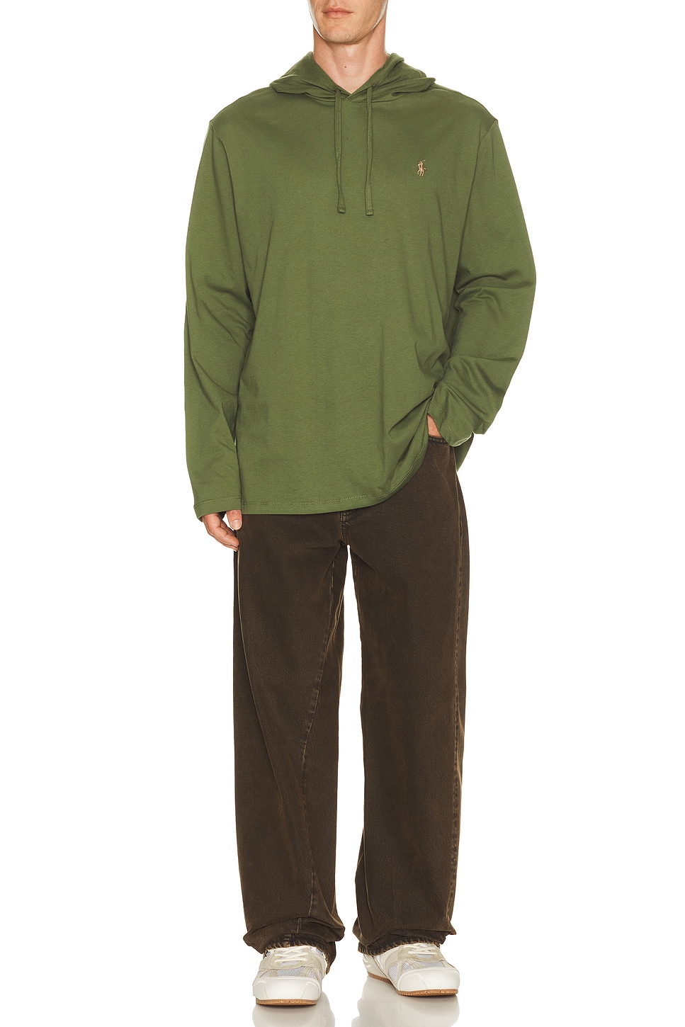 Polo Ralph Lauren Long Sleeve Hooded T-shirt | Thumbnail 5 Polo Ralph Lauren Long Sleeve Hooded T-shirt | Thumbnail 5