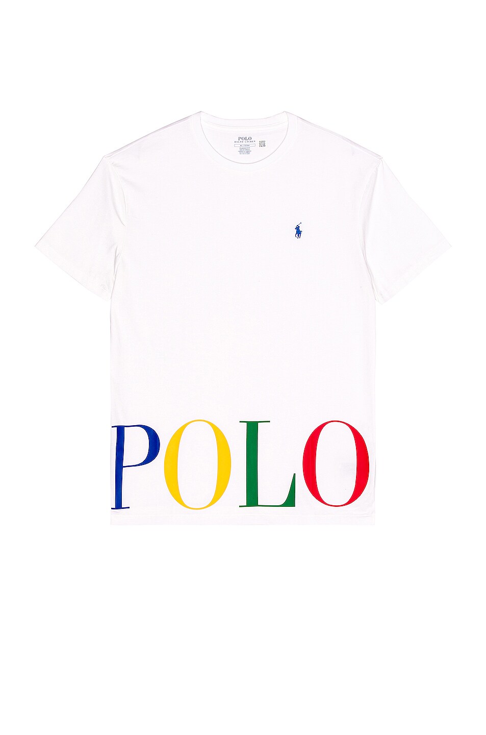 Image 1 of Polo Ralph Lauren Graphic Tee in White