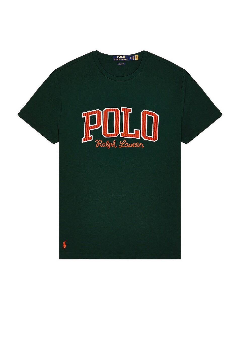 Image 1 of Polo Ralph Lauren Graphic Tee in College Green