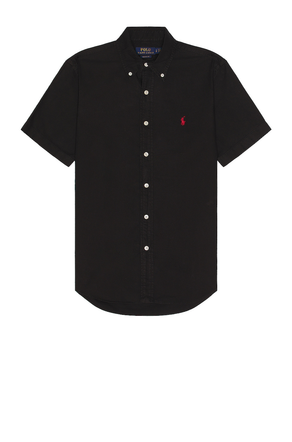 Image 1 of Polo Ralph Lauren Oxford Short Sleeve Shirt in Polo Black